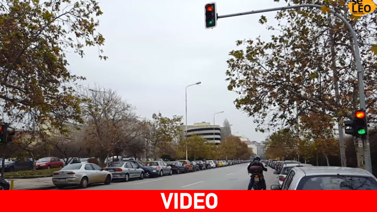 Θεσσαλονίκη: Το φανάρι… τρελάθηκε