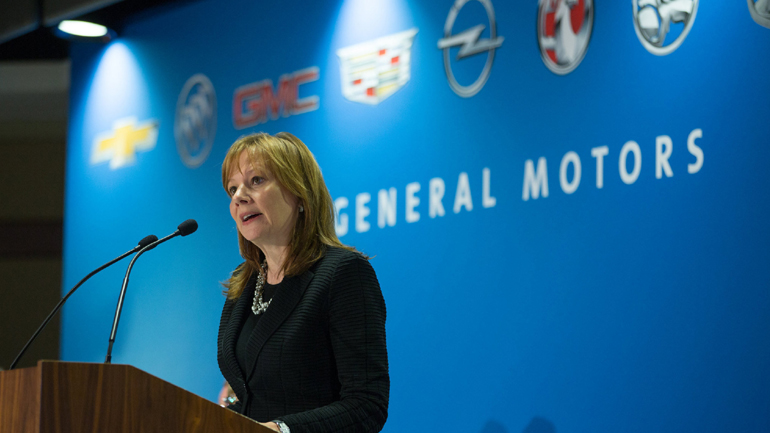 Μια κυρία στο τιμόνι της General Motors