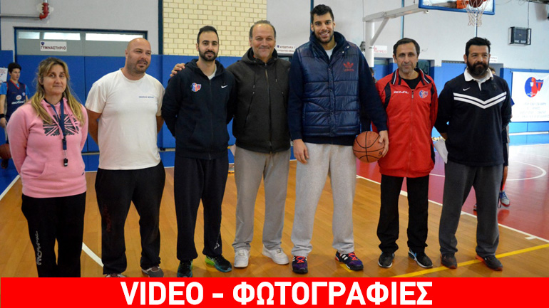 Ο Γιώργος Πρίντεζης στο XMAS Basketball Camp του Πρωτέα Βούλας