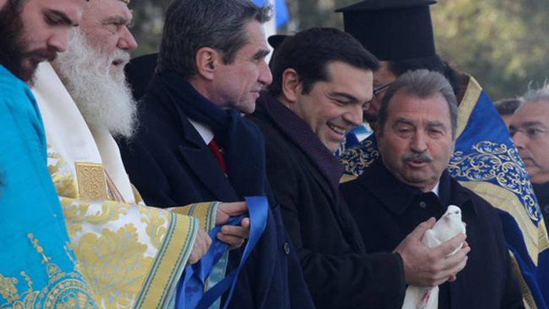 Στη Δεξαμενή Αθηνών για τον αγιασμό ο Τσίπρας