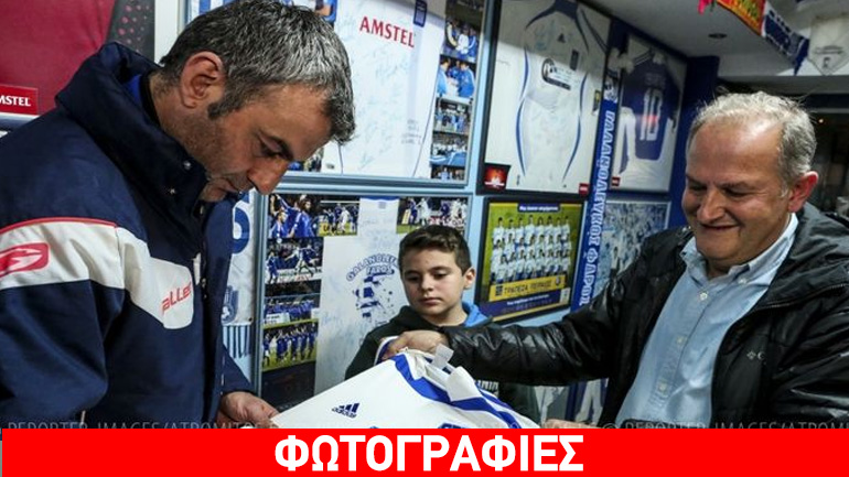 Τίμησε τον Τραϊανό Δέλλα ο «Γαλανόλευκος Φάρος»