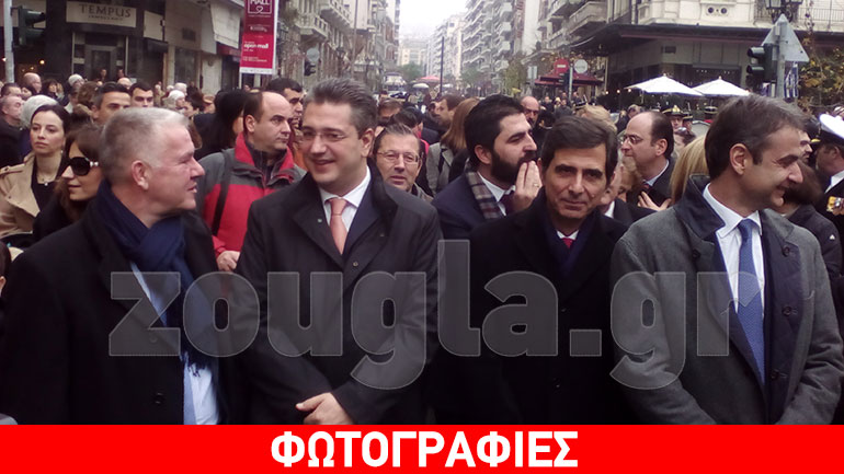 Στη Θεσσαλονίκη Κυριάκος, Τζιτζικώστας και Άδωνις για τα Θεοφάνια