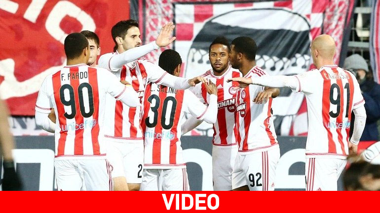 «Καθάρισε» την πρόκριση ο Ολυμπιακός με τέσσερις… μπαλωθιές