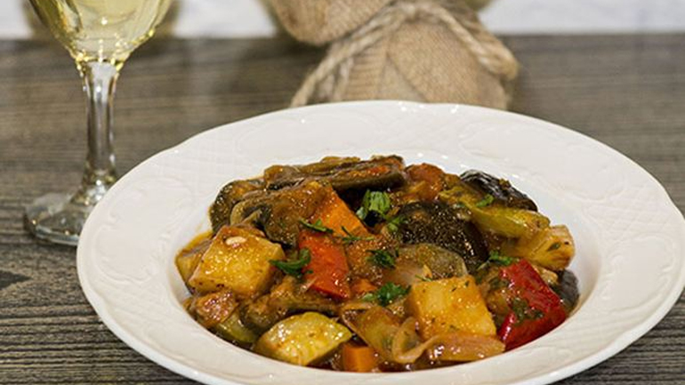 Μπριάμ με κοτόπουλο στον φούρνο