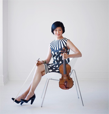 Στη φωτογραφία η 39χρονη βιολίστρια, Jennifer Koh