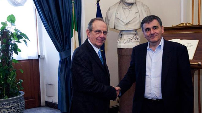 Η ολοκλήρωση της πρώτης αξιολόγησης στο επίκεντρο της συνάντησης Τσακαλώτου-Παντοάν