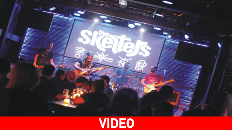 Οι Skelters live στο «Blue Barrel»