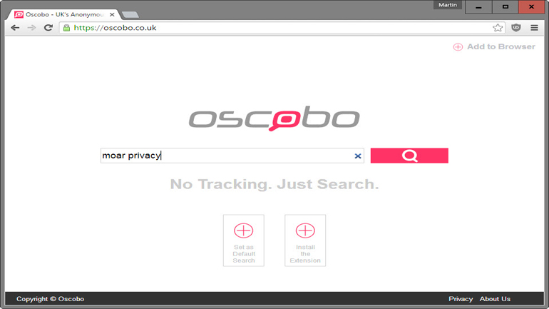 Oscobo: H «ανώνυμη» μηχανή αναζήτησης!