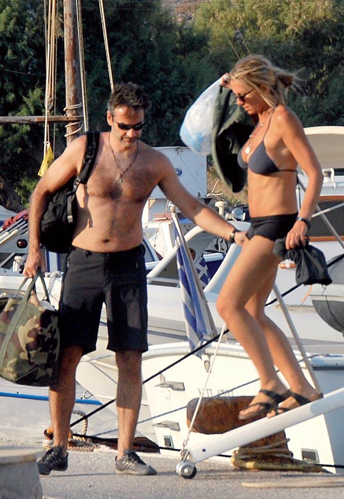 Διακοπές με τη σύζυγό του