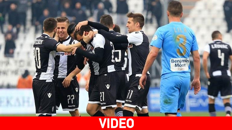 Εύκολη νίκη για τον ΠΑΟΚ, 3-1 τον ΠΑΣ Γιάννινα