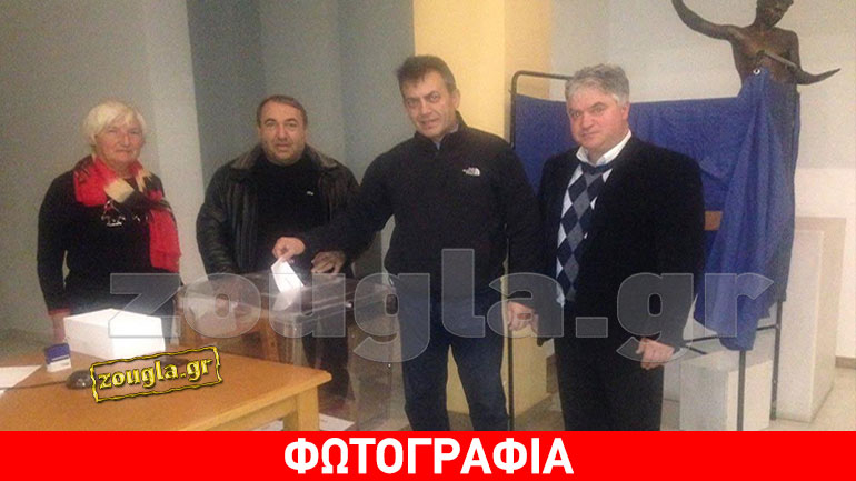 Στη Νάξο ψήφισε ο Γιάννης Βρούτσης