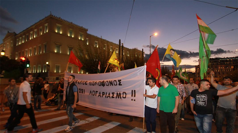 ΛΑΕ: Κινητοποίηση υπέρ του κουρδικού αγώνα