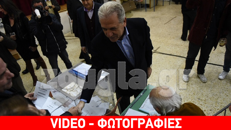 Στην Κηφισιά ψήφισε ο Δημήτρης Αβραμόπουλος