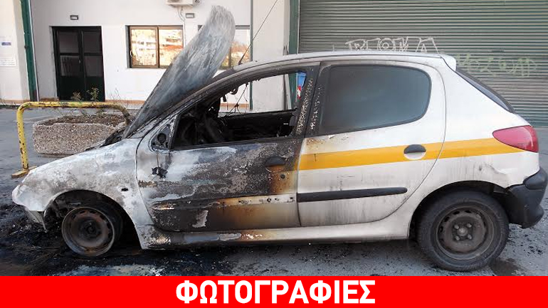 Θεσσαλονίκη: Πυρπόλησαν δημοτικό όχημα στη Νεάπολη – Μήνυση κατέθεσε ο δήμος