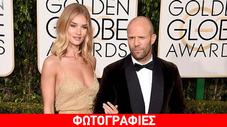 Αρραβωνιάστηκαν η Rosie Huntington και ο Jason Statham- Το μονόπετρο «έβγαζε μάτι»