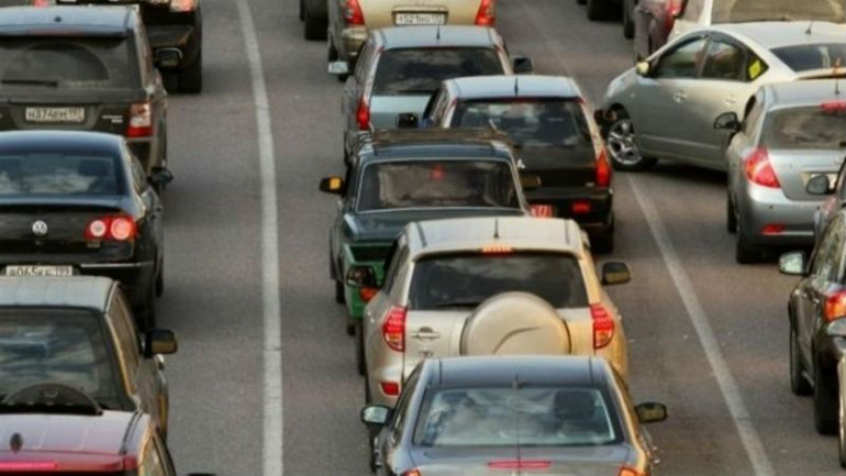 Θεσσαλονίκη: Το τροχαίο προκάλεσε μποτιλιάρισμα