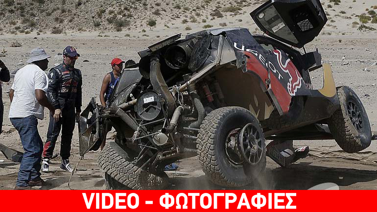 Ατύχημα για τον Loeb, έχασε τα ηνία