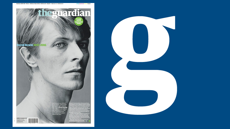Φόρος τιμής από τον βρετανικό Guardian στον David Bowie
