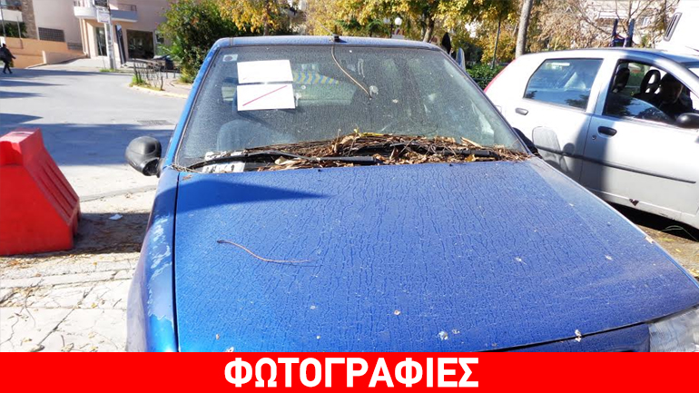 Επιχείρηση για την απομάκρυνση εγκαταλελειμμένων οχημάτων στην Παλλήνη