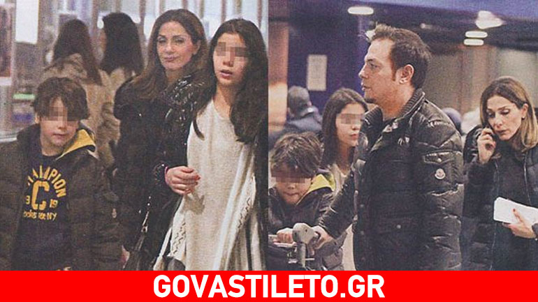 Δέσποινα Βανδή- Ντέμης Νικολαΐδης: Με τα παιδιά τους στη Θεσσαλονίκη!