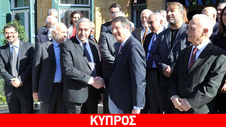 Άρχισε το γεύμα Αναστασιάδη – Ακιντζί