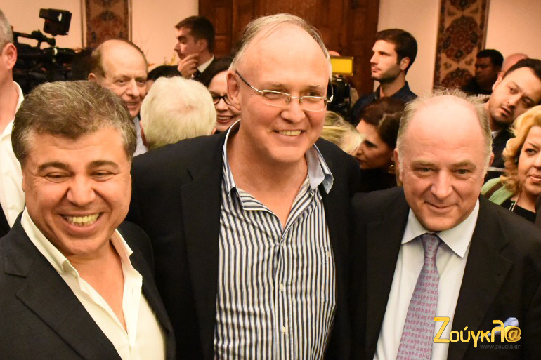 O κ. Τζαμάλ με τον πρώην υπουργό Οικονομικών Πέτρο Δούκα