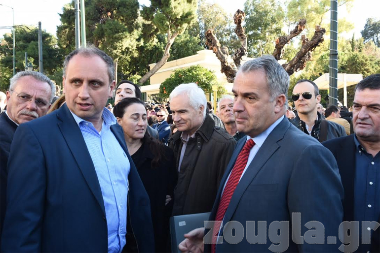 Στην πορεία διαμαρτυρίας ο Μ. Βορίδης