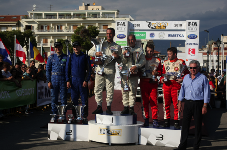 Ο τελευταίος του αγώνας συνοδεύτηκε με το βάθρο και με κατάκτηση του πανελληνίου πρωταθλήματος ράλι...