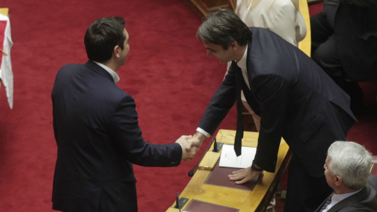 Ραντεβού Τσίπρα – Μητσοτάκη την Τρίτη