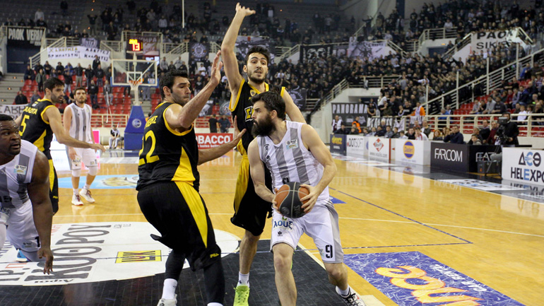 Με ανατροπή ο ΠΑΟΚ, 79-75 την ΑΕΚ