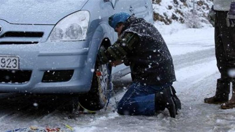 Πού χρειάζονται αντιολισθητικές αλυσίδες στη Βόρεια Ελλάδα