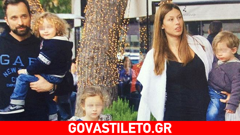 Γιώργος Λιανός & Ανθή Ανδροτσάκη: Βόλτα στη Γλυφάδα με τα παιδιά τους