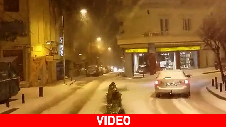 Σφοδρή χιονόπτωση στην Κοζάνη Σφοδρή χιονόπτωση στην Κοζάνη