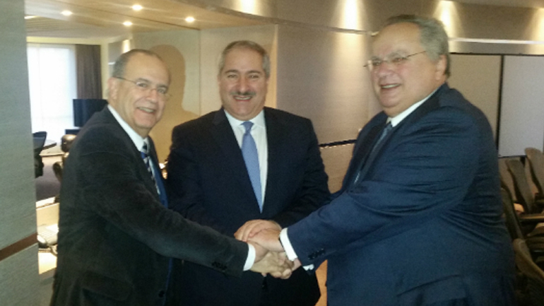 Ολοκληρώθηκε η τριμερής συνάντηση των ΥΠΕΞ Ελλάδας-Κύπρου-Ιορδανίας