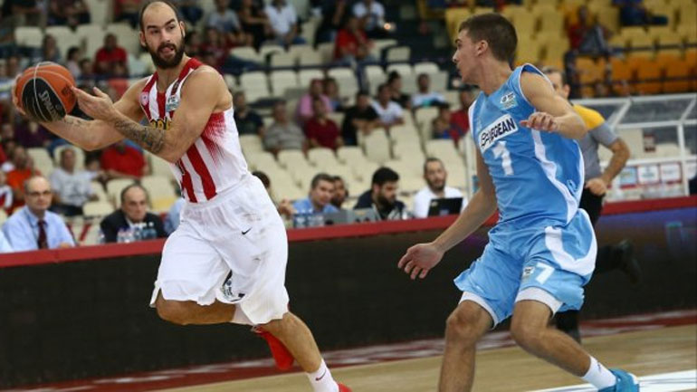 Έφυγε με το ροζ φύλλο από τη Ρόδο ο Ολυμπιακός, 73-53 τον Κολοσσό