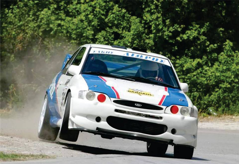 Το Ford Escort WRC του Μάκη Λιώρη