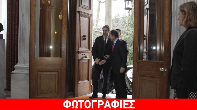 Τετ α τετ Παυλόπουλου-Μητσοτάκη στο Προεδρικό Μέγαρο