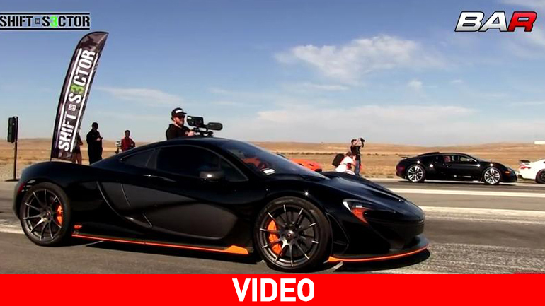 McLaren P1 εναντίον Bugatti Veyron