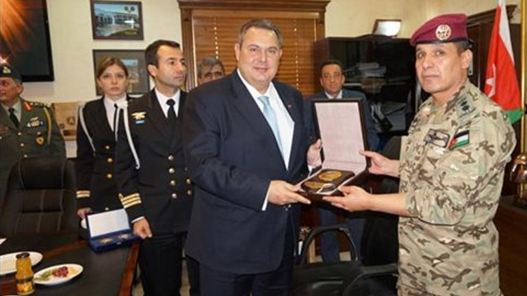 Στην Ιορδανία μετέβη ο Π. Καμμένος-ποιους συνάντησε