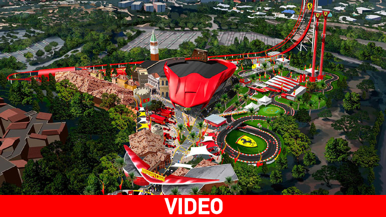 To νέο πάρκο της Ferrari