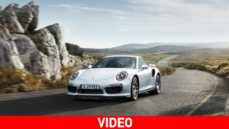 Εκπληκτικά κρατήματα από την 911 Turbo