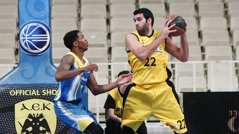 Αγχωτική νίκη για την ΑΕΚ, 90-82 τον Αρκαδικό