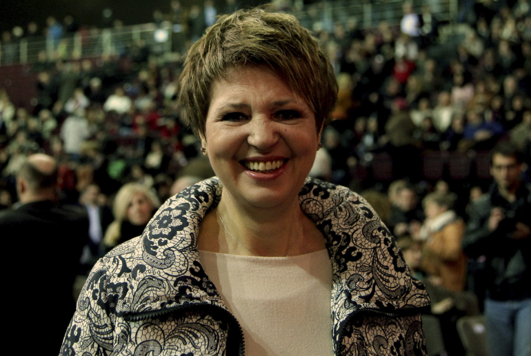 Η... χαμογελαστή κυβερνητική εκπρόσωπος, Όλγα Γεροβασίλη