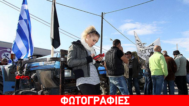 Ποια είναι η ξανθιά αγρότισσα στο μπλόκο της Κορίνθου;