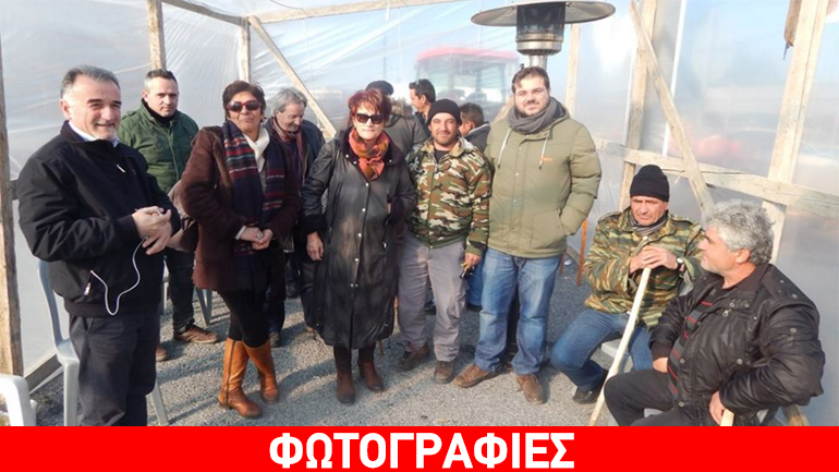 Στα μπλόκα της Βοιωτίας η Λαϊκή Ενότητα