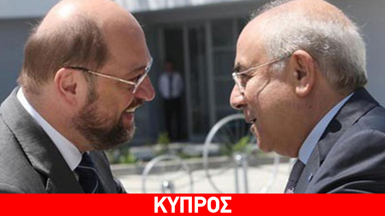 Συνάντηση Γ. Ομήρου – Μ. Σούλτς στις Βρυξέλλες