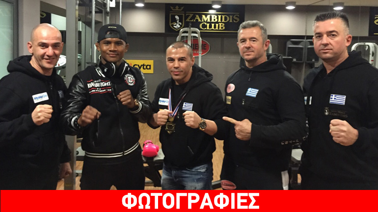 Iron Mike και Buakaw Banchamekστο Zambidis Club της Γλυφάδας