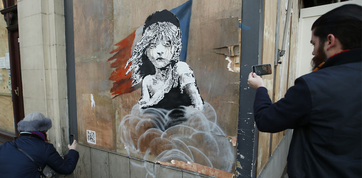 O Banksy στη «ζούγκλα του Καλαί»