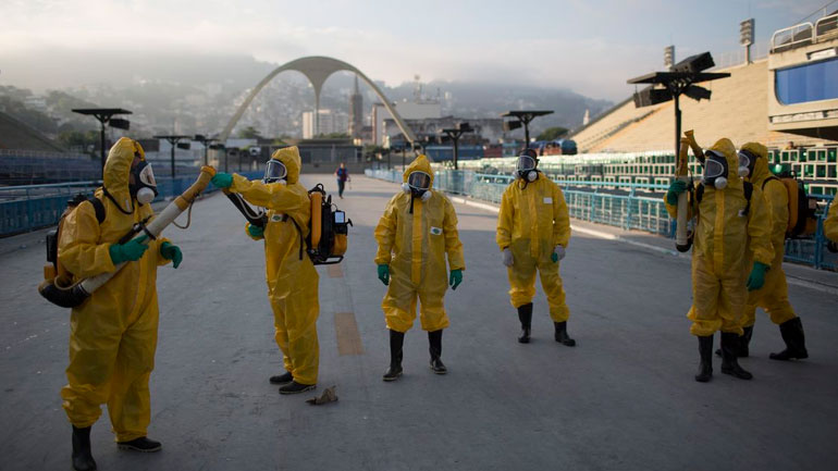 Ψεκάζουν με εντομοκτόνο το σαμπαδρόμιο του Ρίο εξαιτίας του ιού Ζίκα