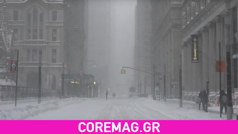 Ο χειμώνας ”the big one” σε αργή κίνηση